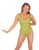 Solid Sequin Tank Leotard