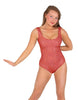 Solid Sequin Tank Leotard