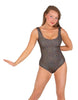 Solid Sequin Tank Leotard