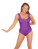 Solid Sequin Tank Leotard