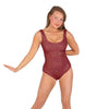 Solid Sequin Tank Leotard