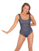 Solid Sequin Tank Leotard
