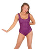 Solid Sequin Tank Leotard