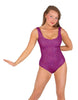 Solid Sequin Tank Leotard