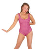 Solid Sequin Tank Leotard