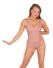 Solid Sequin Tank Leotard