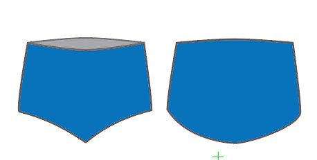 Custom JC Royal High Rise Low Cut Panty
