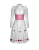 Jolly Holiday LS Puff Sleeve TNeck Dress with Character Skirt