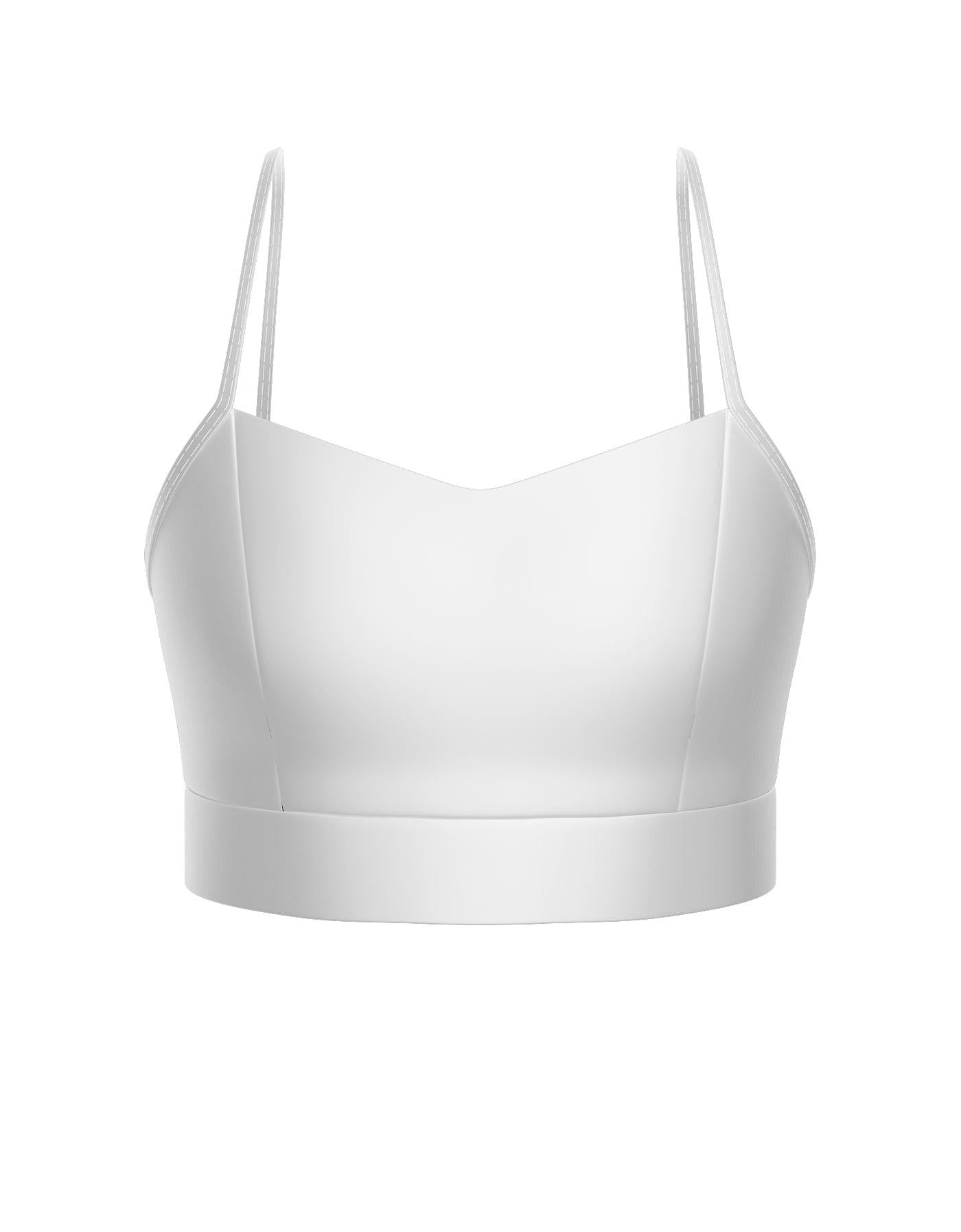 Solid Lycra Bustier