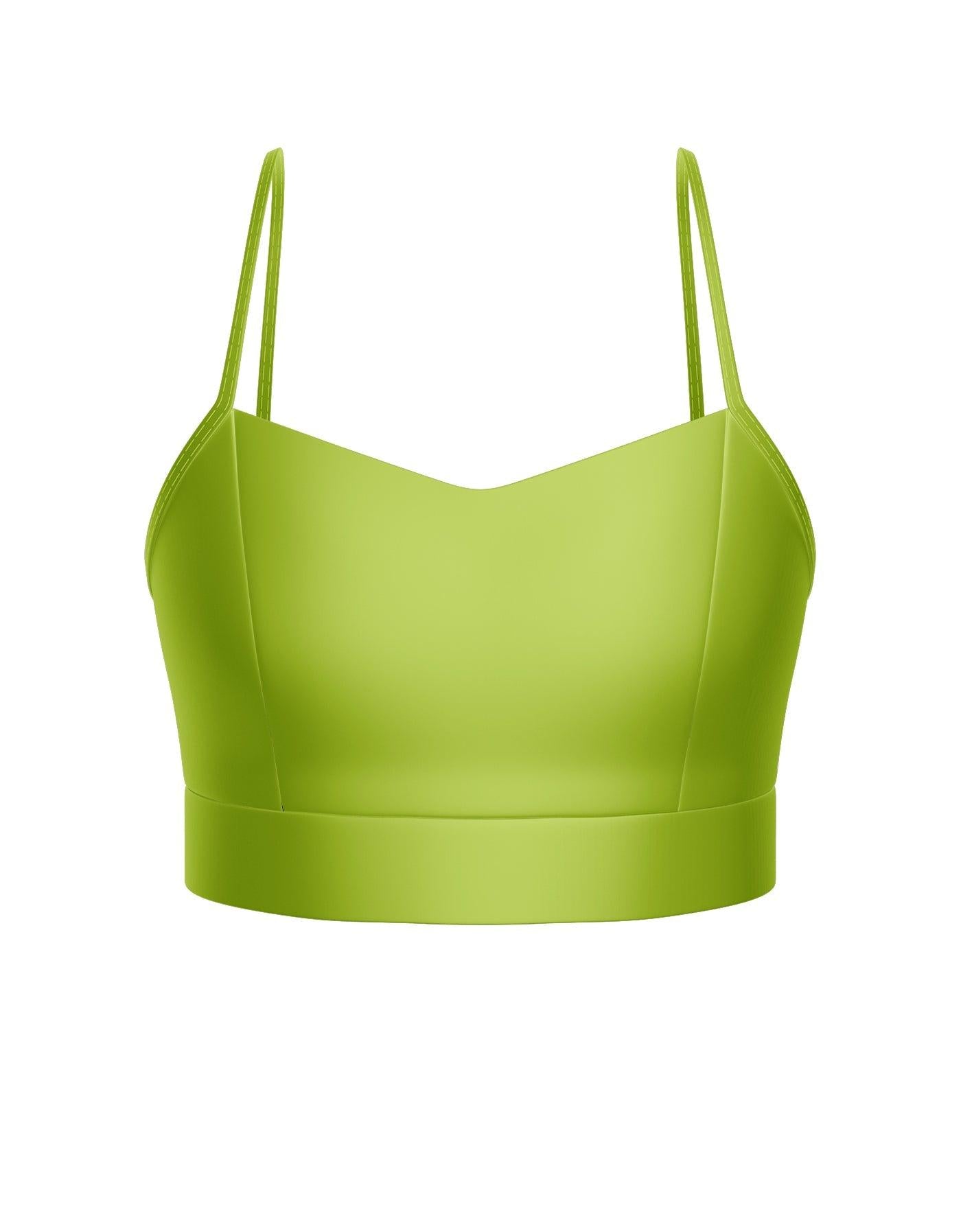 Solid Lycra Bustier