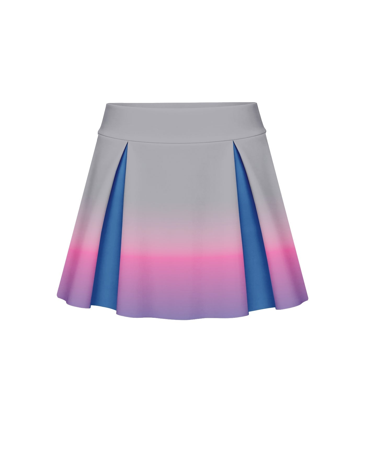 Demon Cats Half Pleat Skort