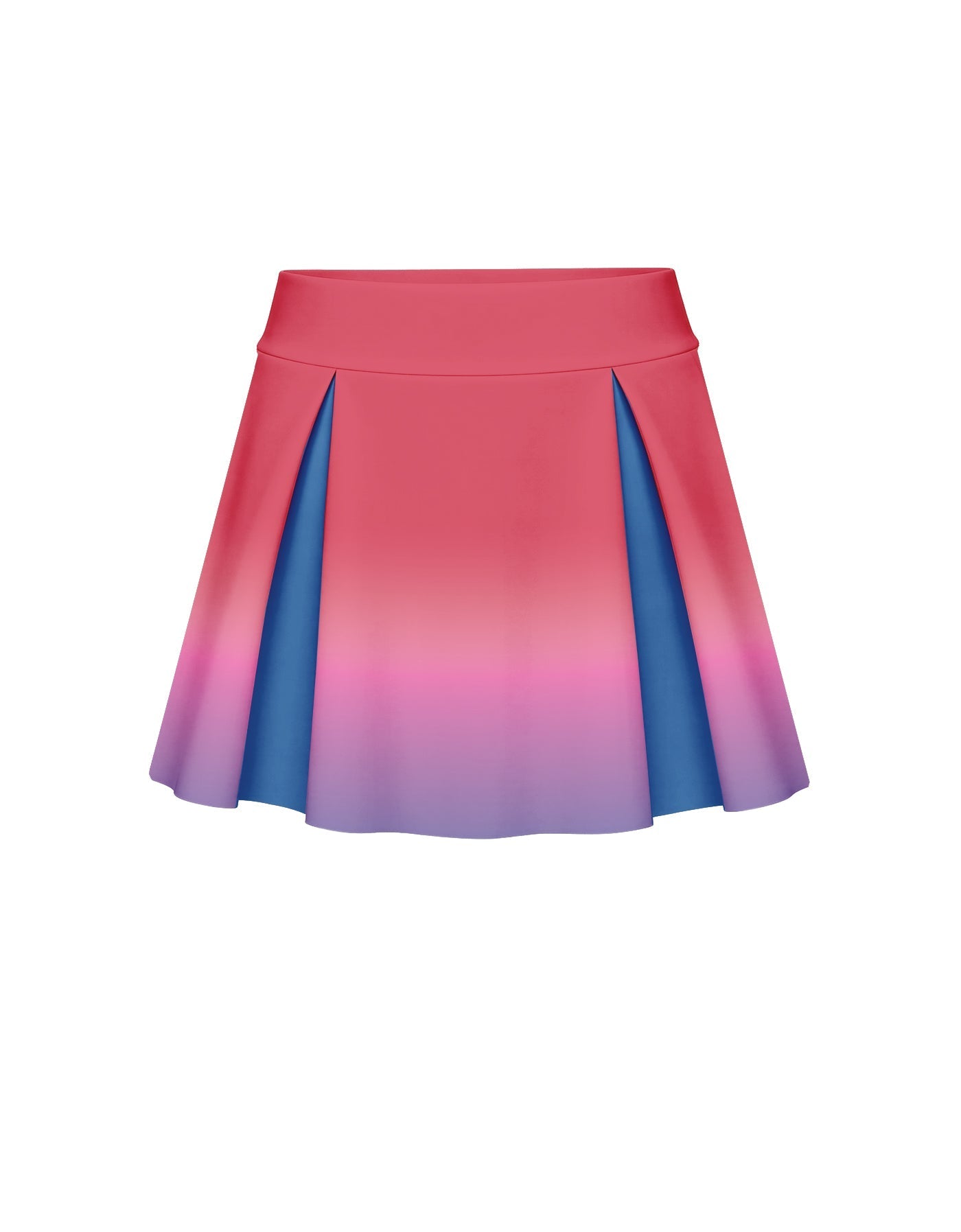 Demon Cats Half Pleat Skort