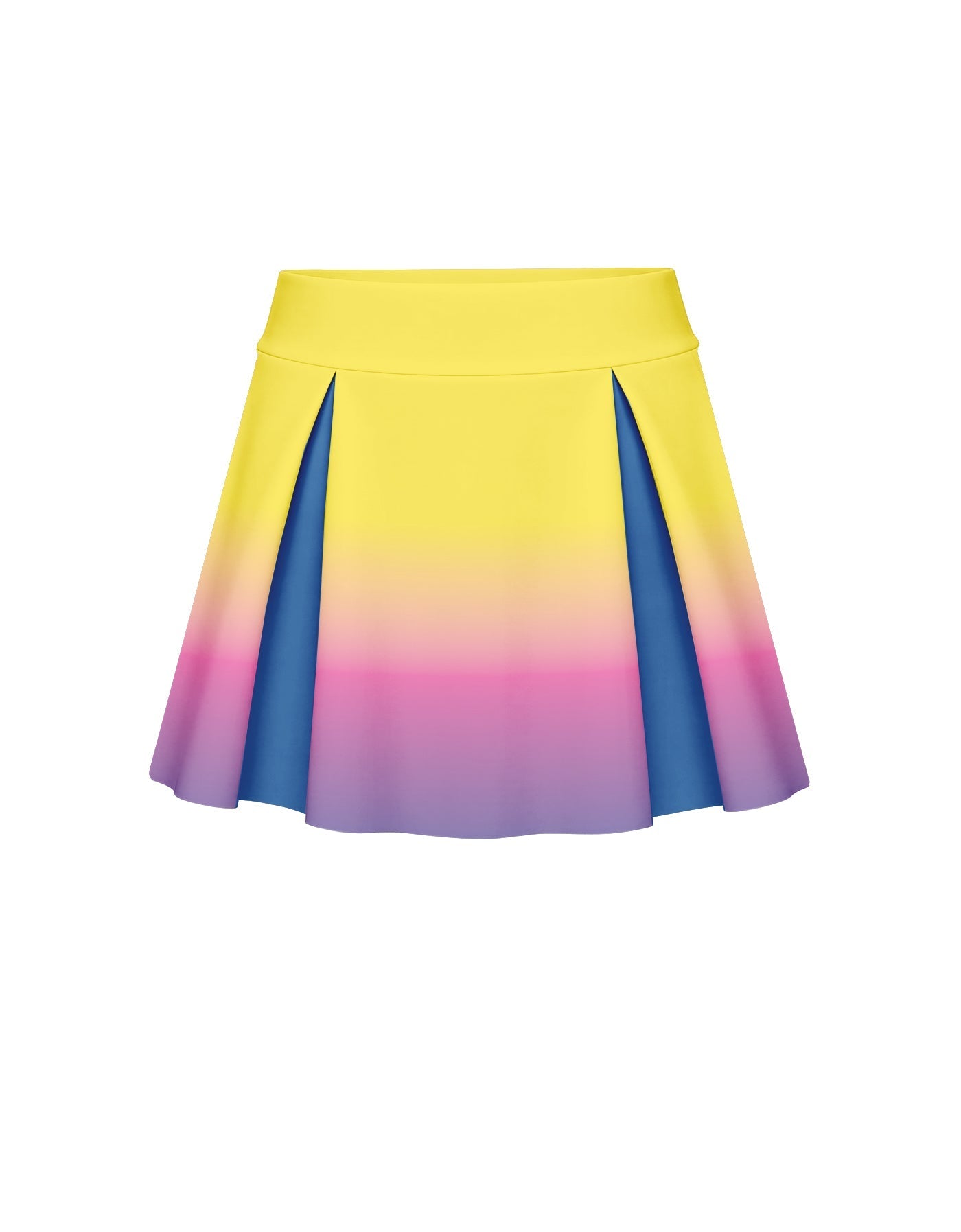 Demon Cats Half Pleat Skort