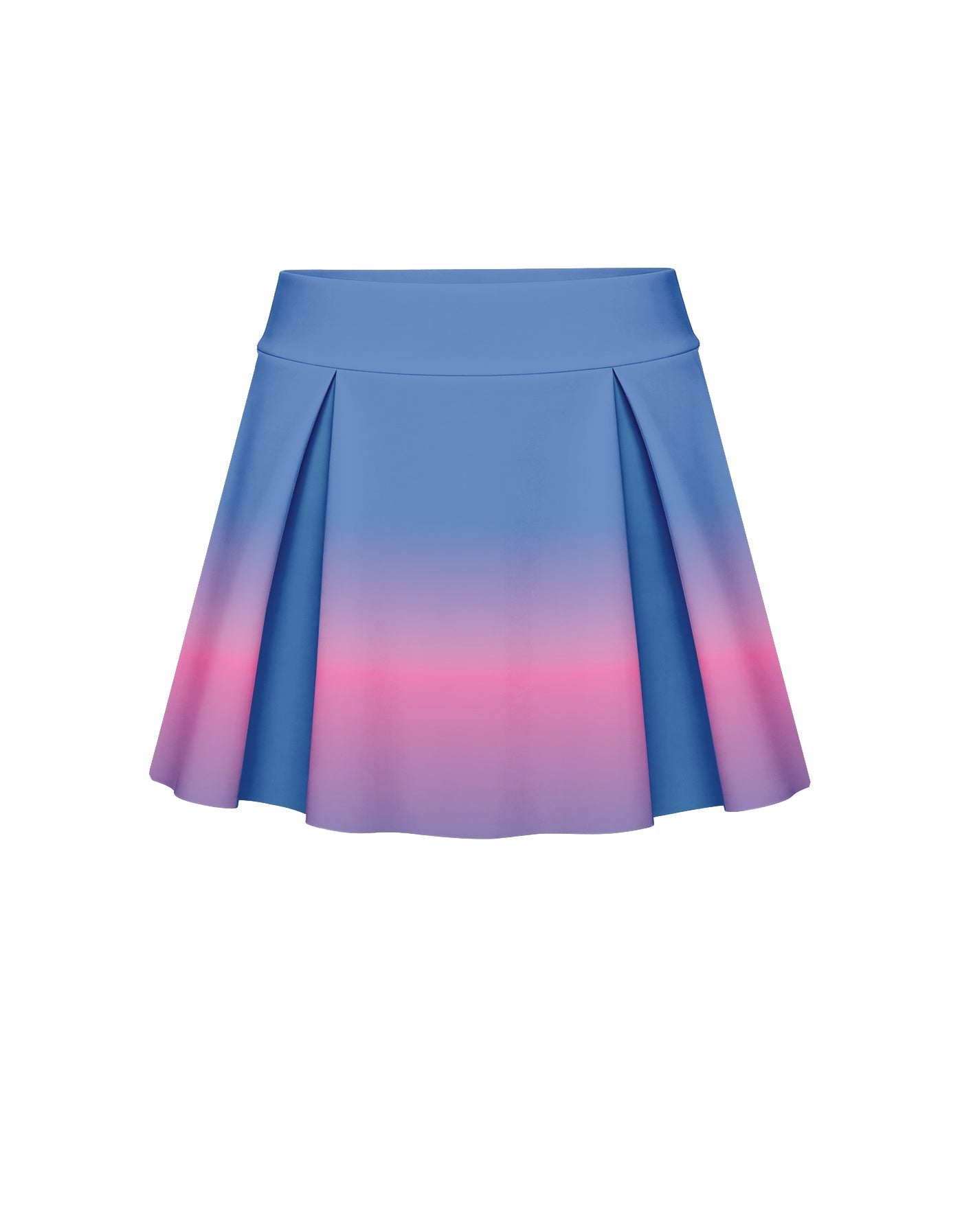 Demon Cats Half Pleat Skort