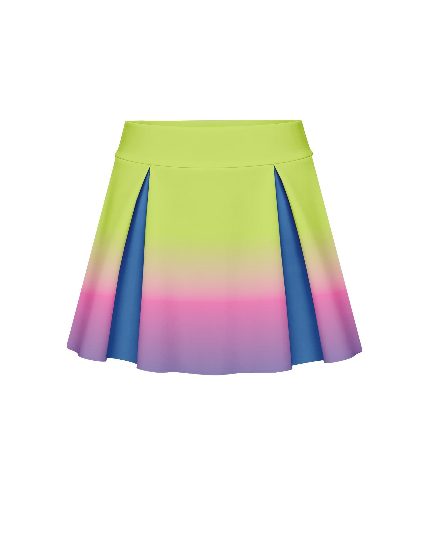 Demon Cats Half Pleat Skort