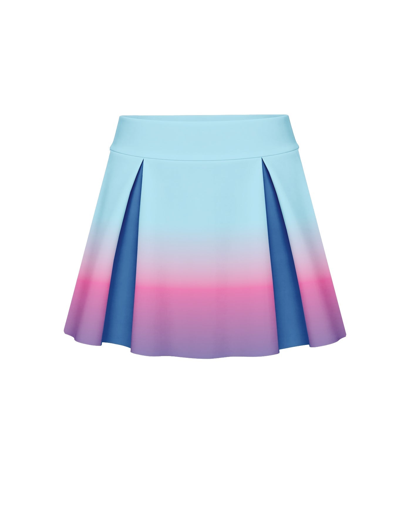 Demon Cats Half Pleat Skort