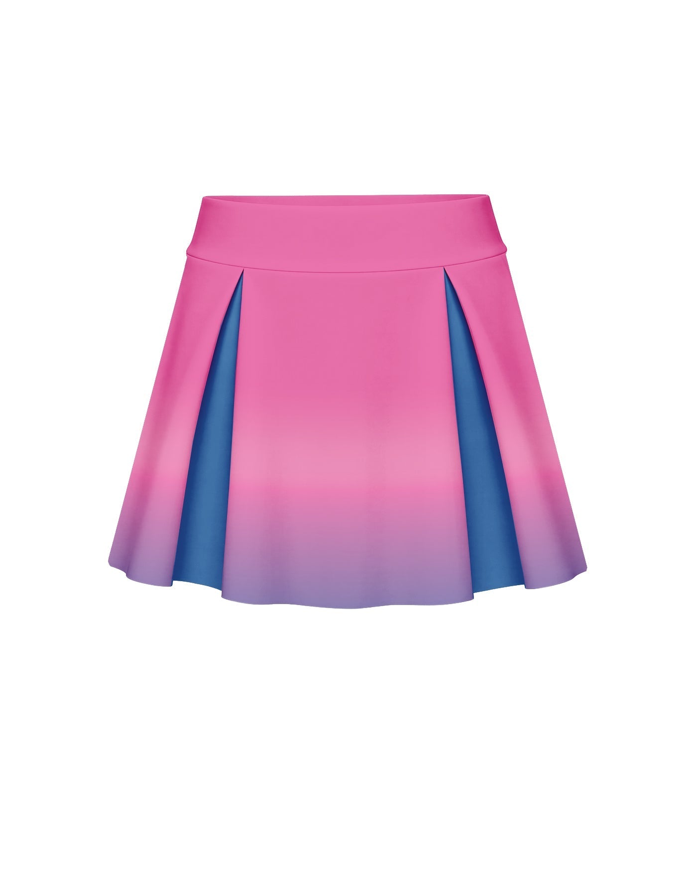 Demon Cats Half Pleat Skort