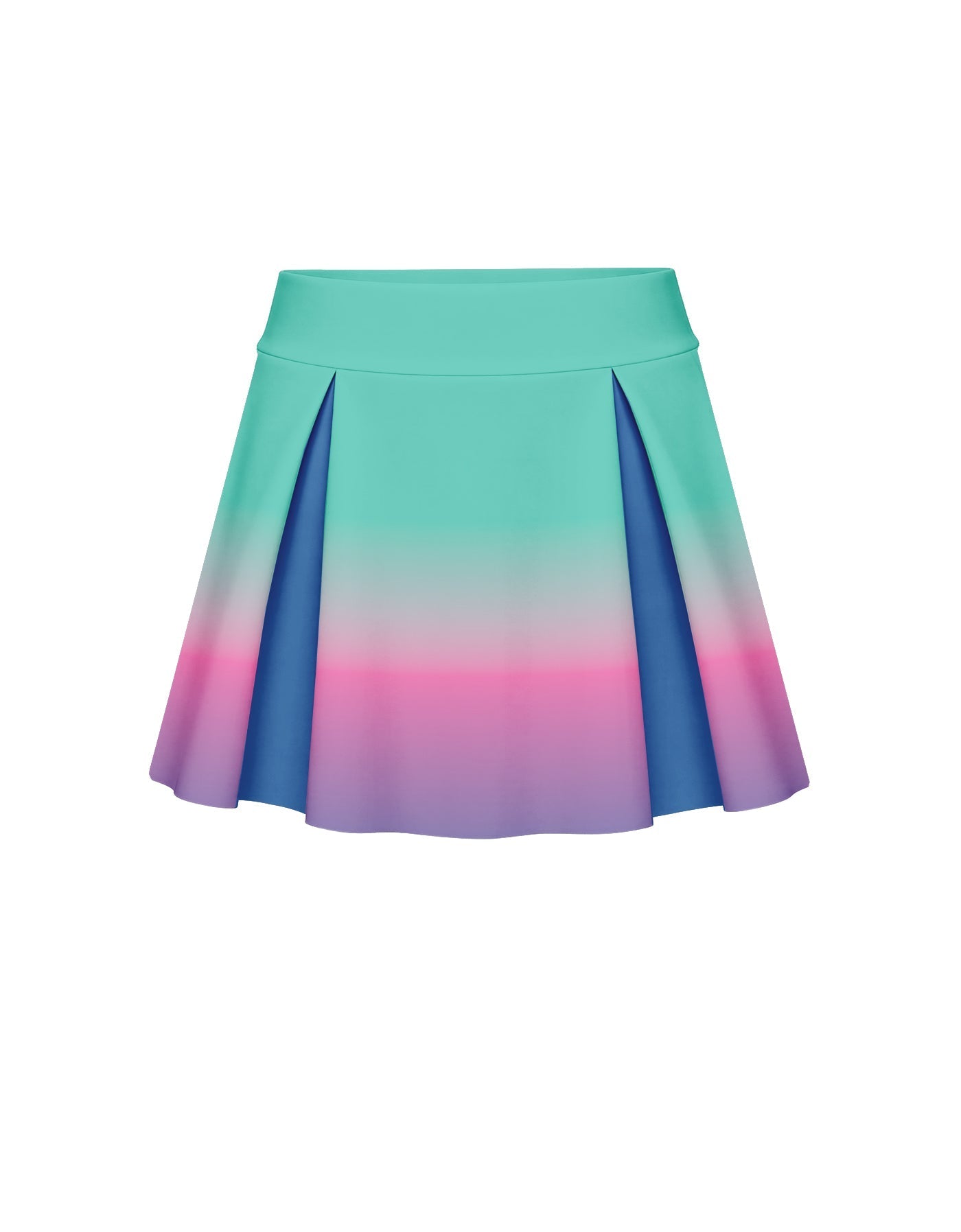Demon Cats Half Pleat Skort