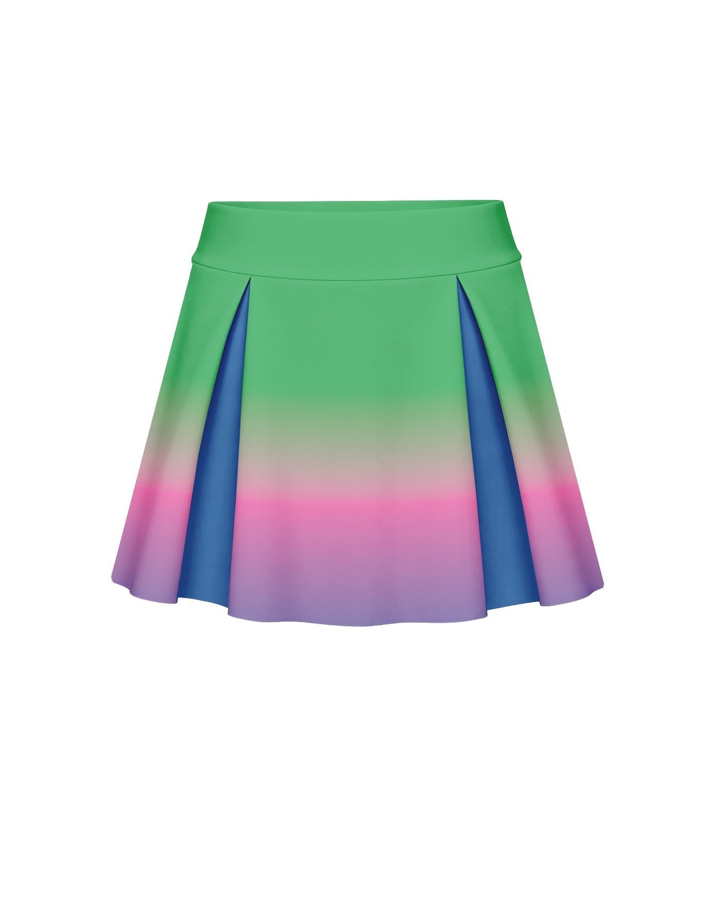 Demon Cats Half Pleat Skort