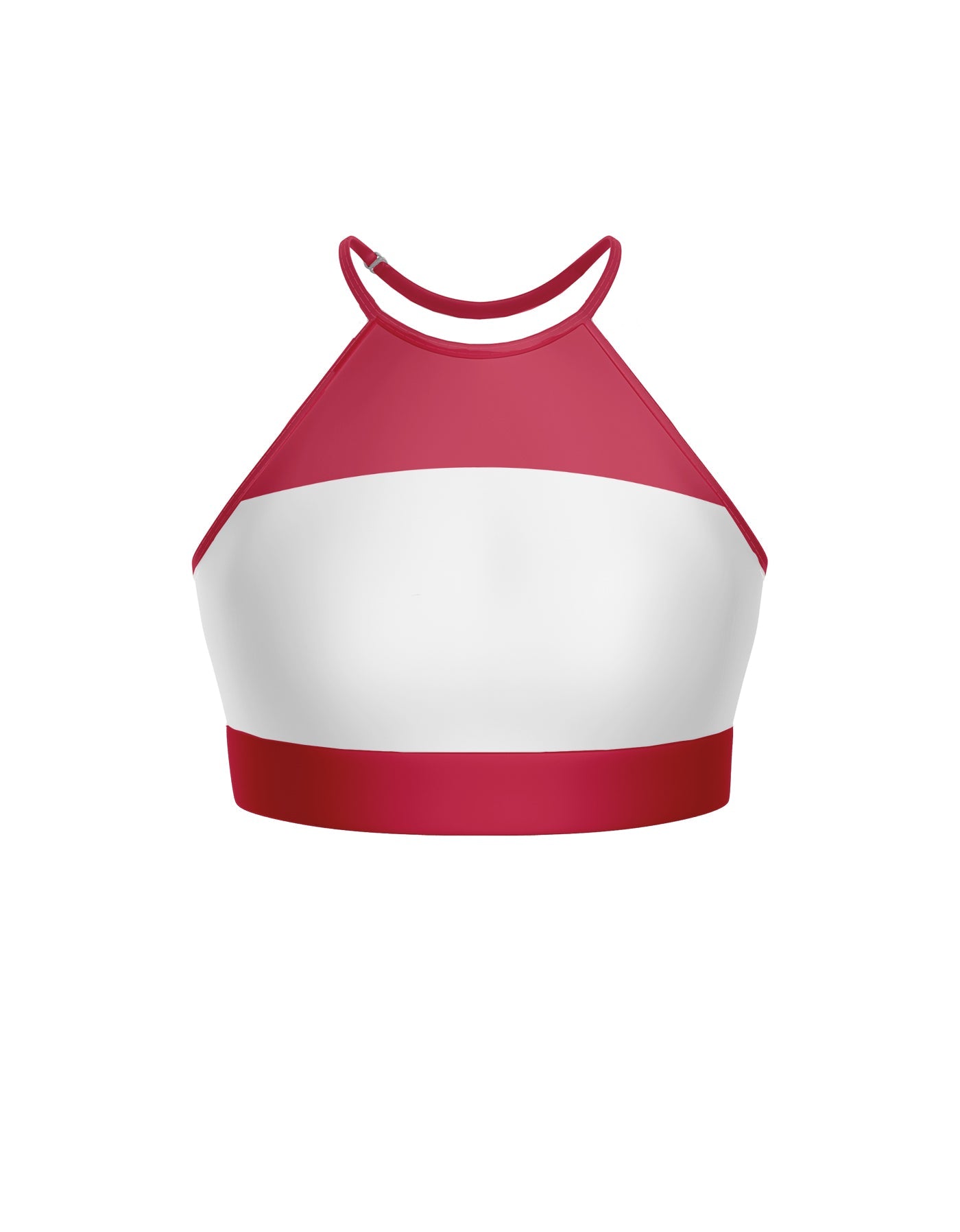 Smurfettes Halter Binding Crop Top
