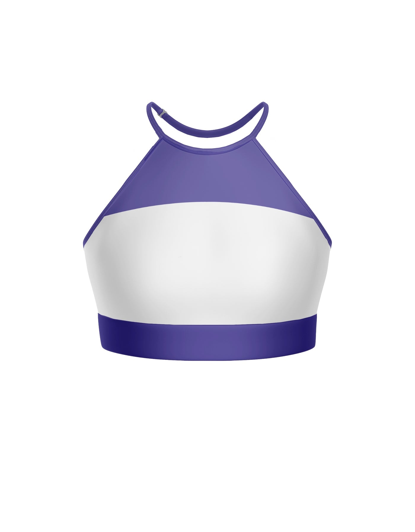 Smurfettes Halter Binding Crop Top