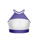 Smurfettes Halter Binding Crop Top