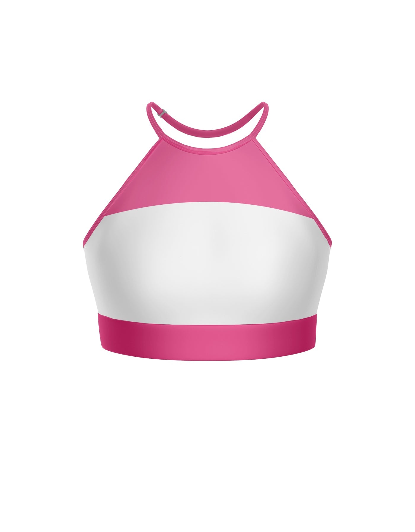 Smurfettes Halter Binding Crop Top