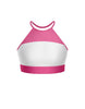 Smurfettes Halter Binding Crop Top