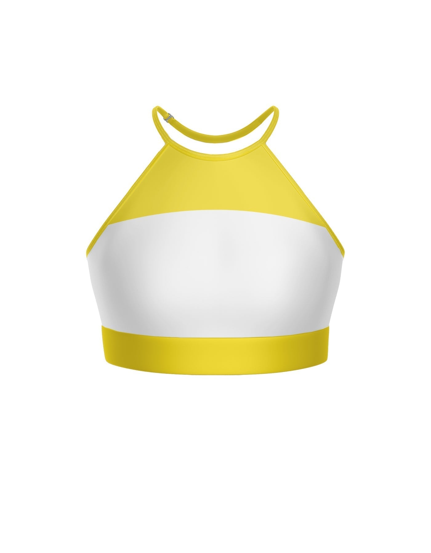 Smurfettes Halter Binding Crop Top