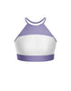 Smurfettes Halter Binding Crop Top