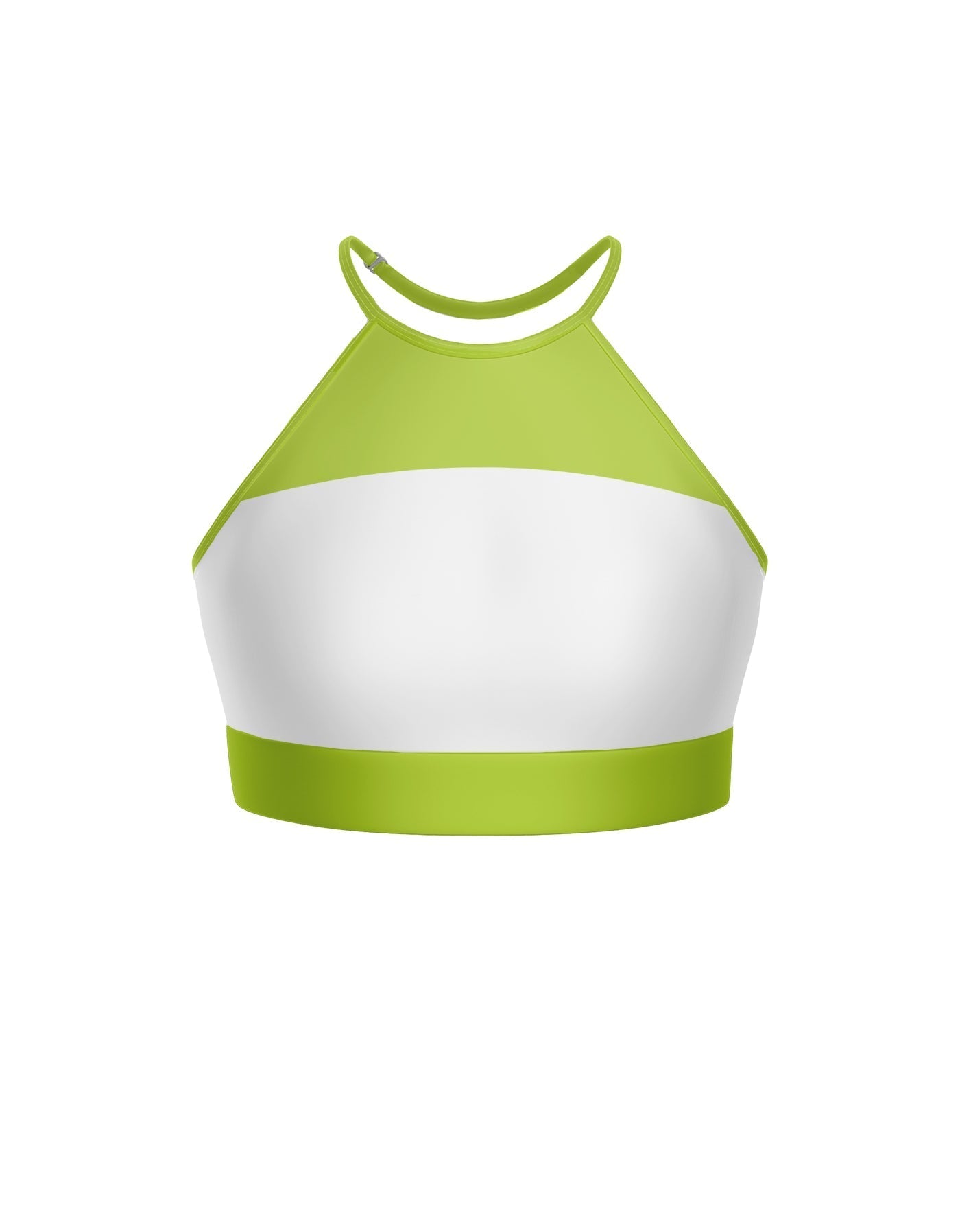 Smurfettes Halter Binding Crop Top