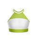 Smurfettes Halter Binding Crop Top