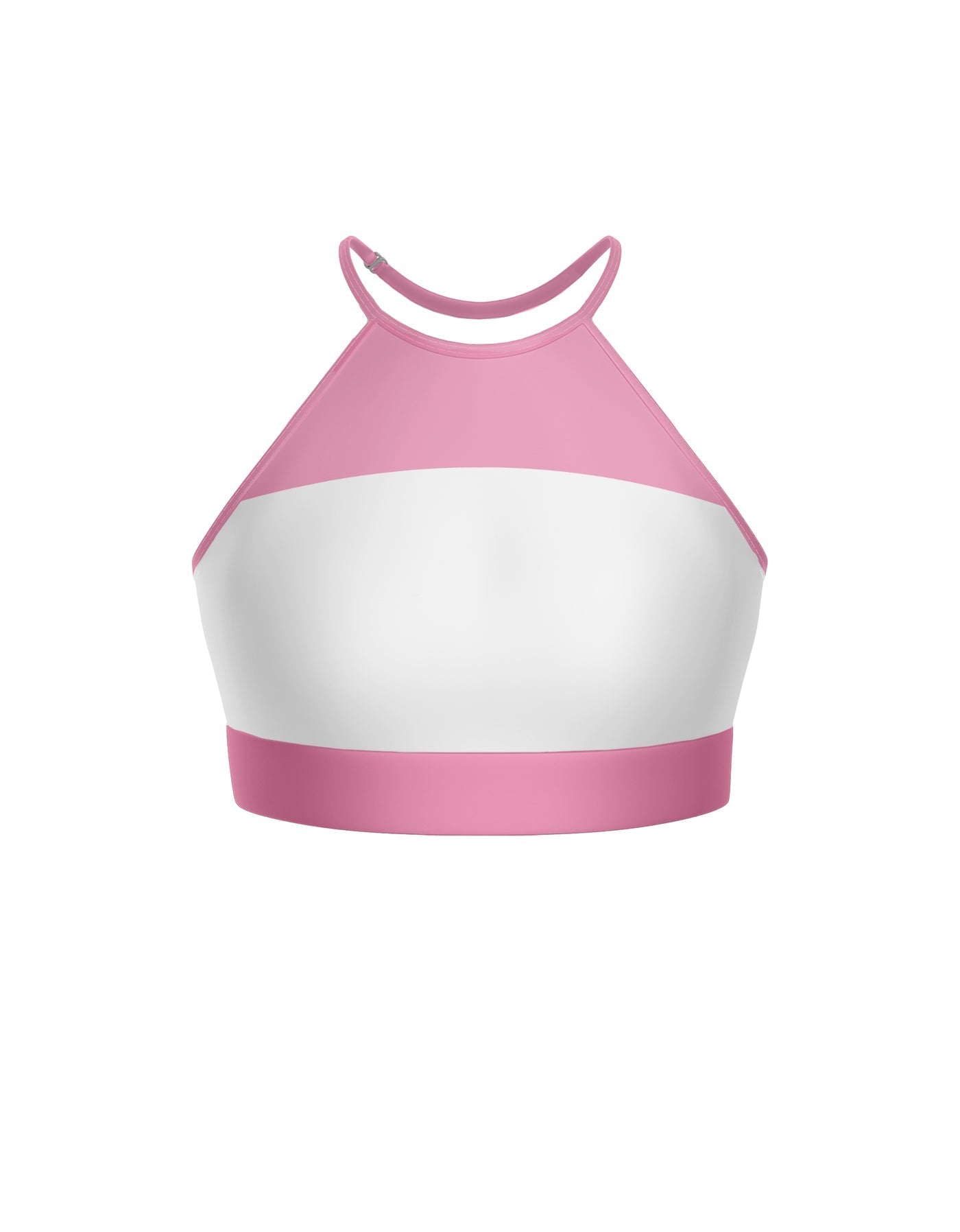 Smurfettes Halter Binding Crop Top
