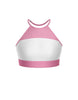 Smurfettes Halter Binding Crop Top
