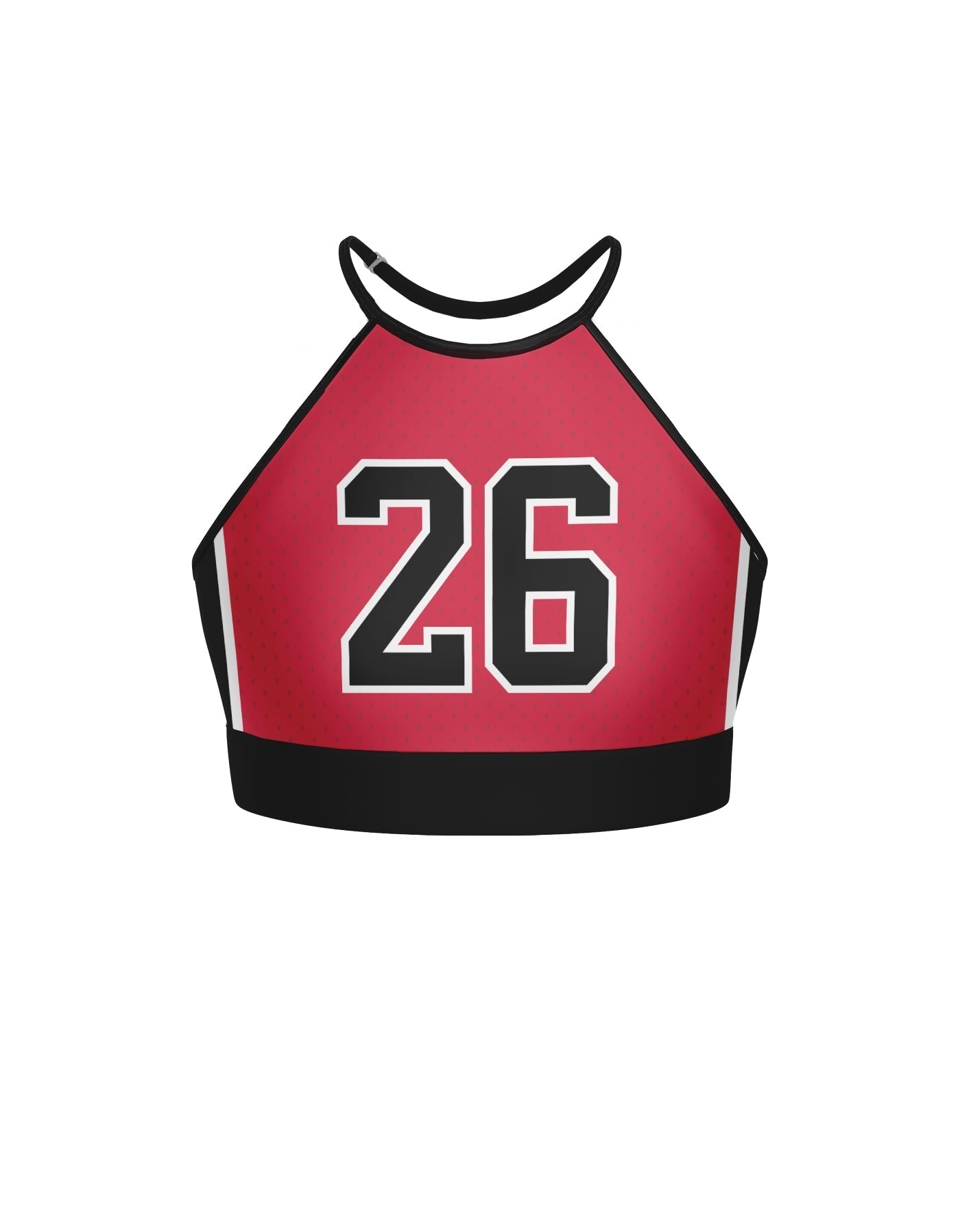 Hoopz Halter Binding Crop Top