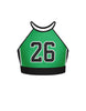Hoopz Halter Binding Crop Top