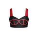 BlackPink Sweetheart Crop Top with Strap