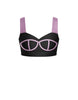 BlackPink Sweetheart Crop Top with Strap