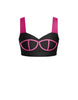 BlackPink Sweetheart Crop Top with Strap