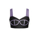 BlackPink Sweetheart Crop Top with Strap