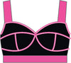 BlackPink Sweetheart Crop Top with Strap