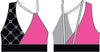 BlackPink Asymmetric Bra