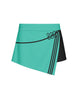 BlackPink Overlap Panel Skort with Waistband and Panty