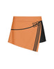 BlackPink Overlap Panel Skort with Waistband and Panty