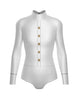 Wizards University LS Tneck Zipper Back Leotard