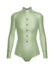 Wizards University LS Tneck Zipper Back Leotard
