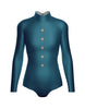 Wizards University LS Tneck Zipper Back Leotard