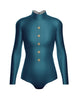 Wizards University LS Tneck Zipper Back Leotard