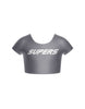 Gnarly Cap Sleeve Crop Top