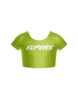 Gnarly Cap Sleeve Crop Top